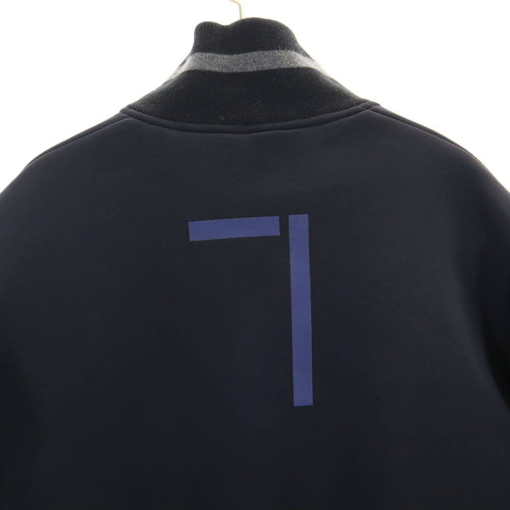 GIAN CARLO ROSSI Padded Varsity Jacket Black Size 50