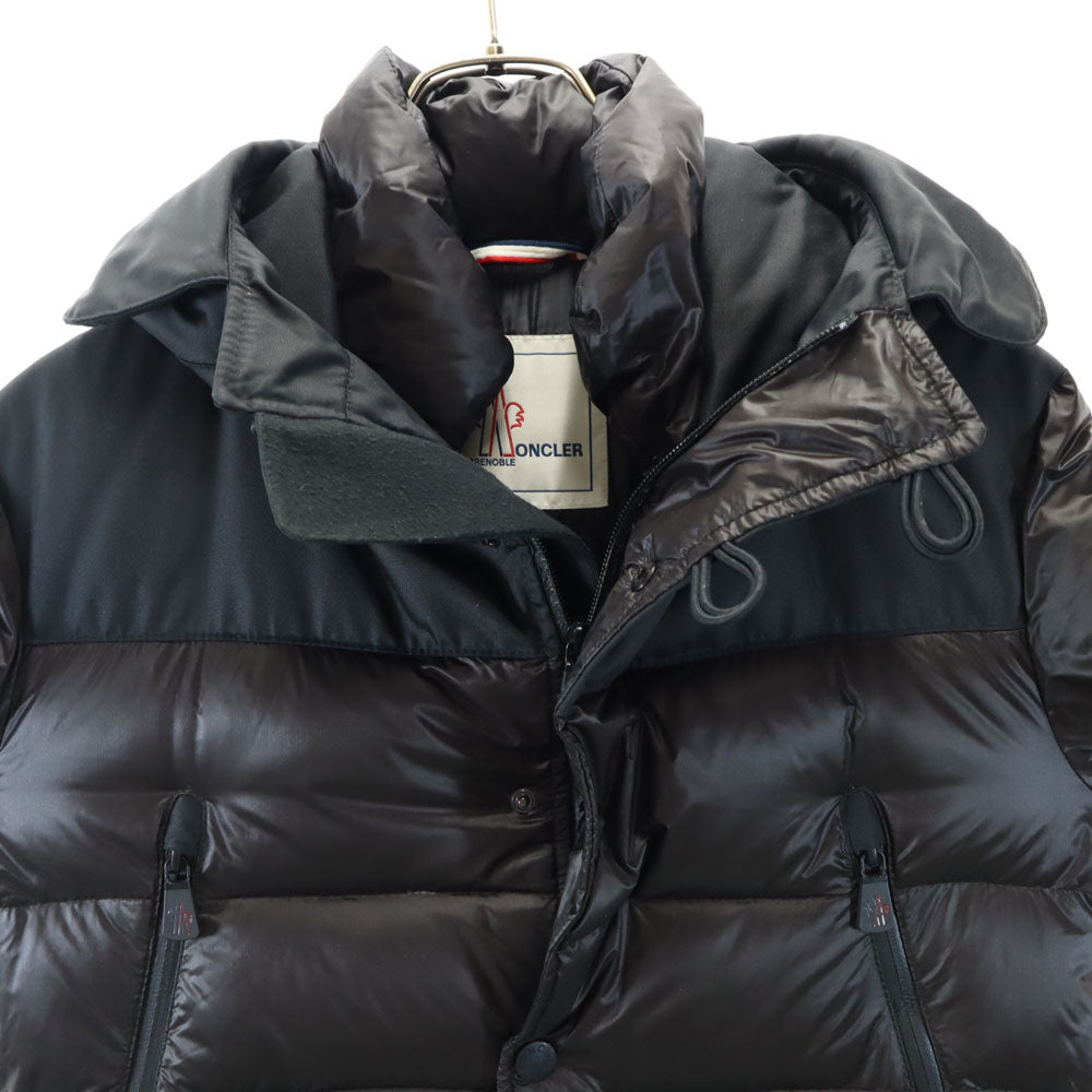 MONCLER BATAILLOUSE GIUBBOTTO Down Coat Brown