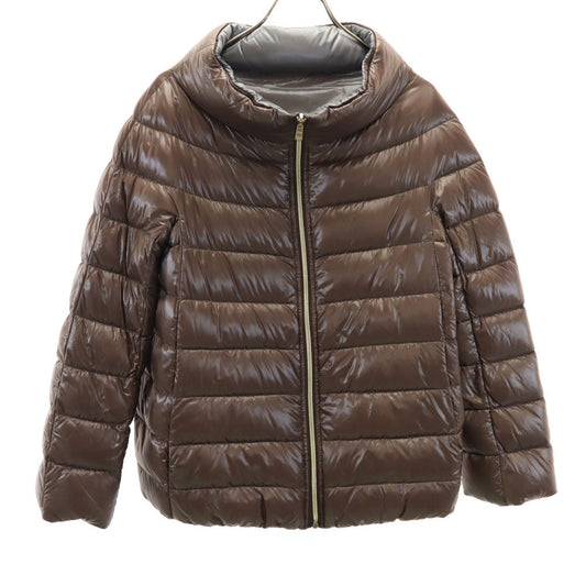Herno Reversible Down Jacket Brown Size 40