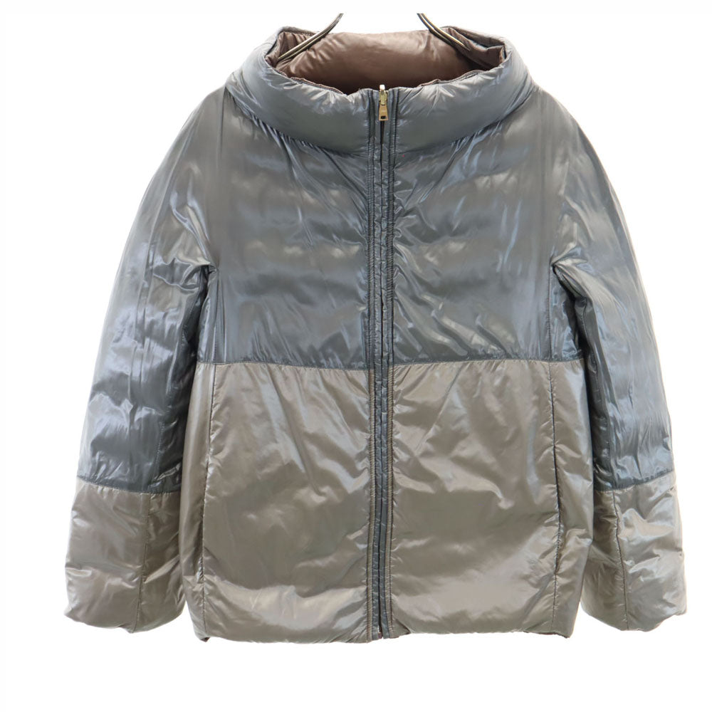 Herno Reversible Down Jacket Brown Size 40