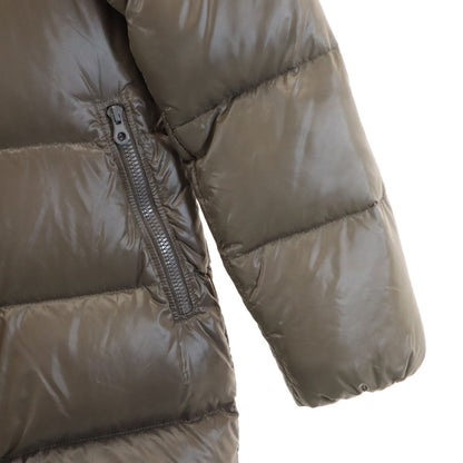 DUVETICA Long Sleeve Down Jacket Beige Size 40