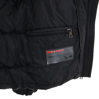 PRADA SPORTS Down Jacket Black Size 40