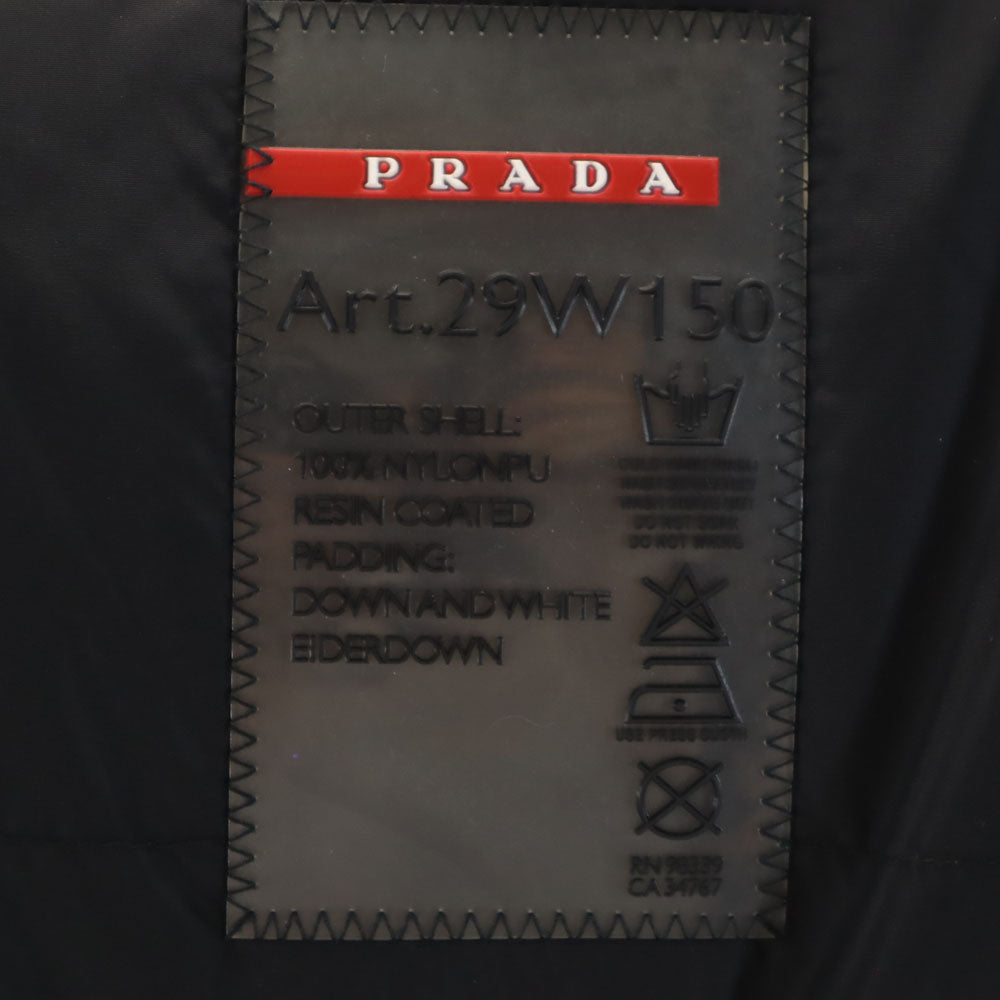 PRADA SPORTS Down Jacket Black Size 40