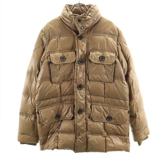 MONCLER Down Jacket Khaki Brown Size 1