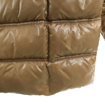 MONCLER Down Jacket Khaki Brown Size 1