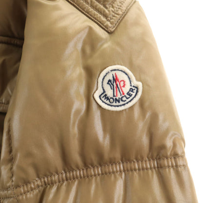 MONCLER Down Jacket Khaki Brown Size 1