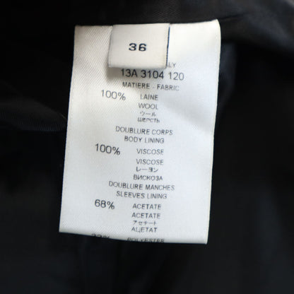 GIVENCHY Italian Made Jacket Black Size 36