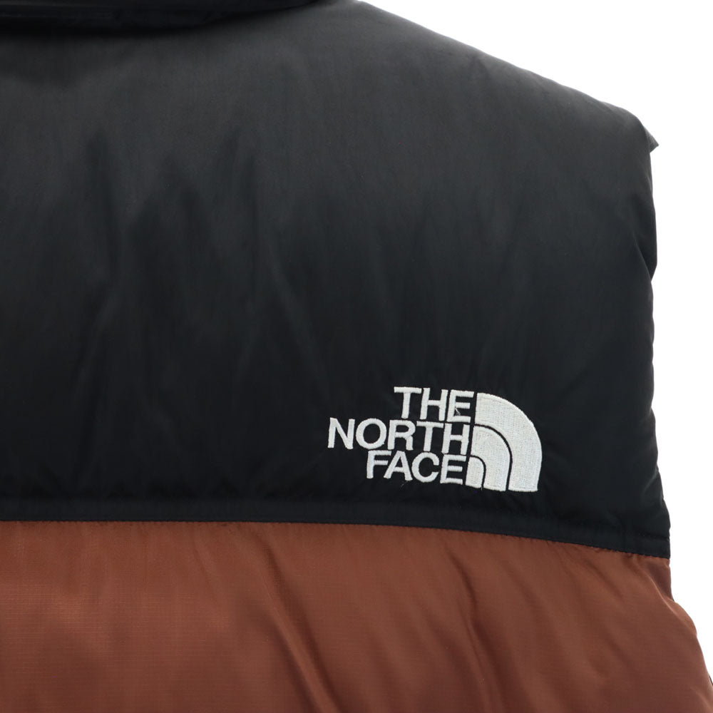 THE NORTH FACE Nuptse Two-Tone Down Vest Brown Size L