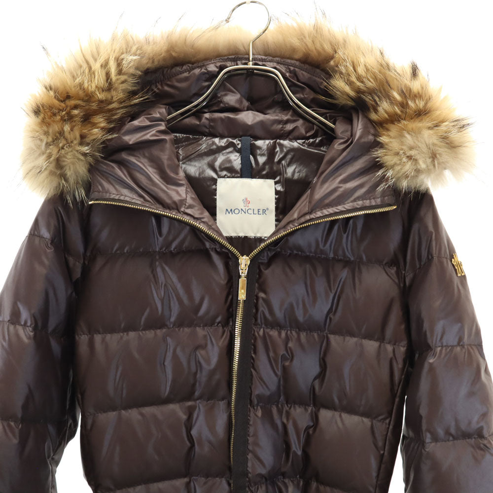 MONCLER ANGERS Down Jacket Brown Size 2