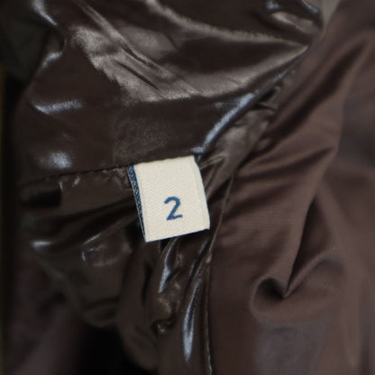 MONCLER ANGERS Down Jacket Brown Size 2