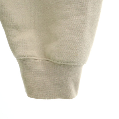 ESSENTIALS Long Sleeve Sweat Hoodie Beige Size XL