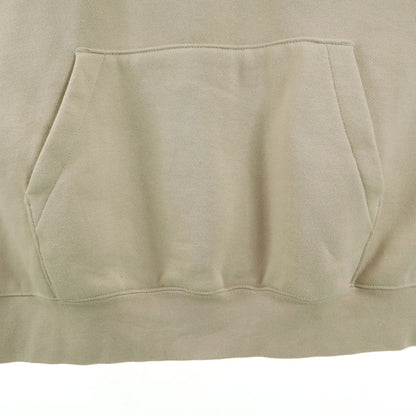 ESSENTIALS Long Sleeve Sweat Hoodie Beige Size XL
