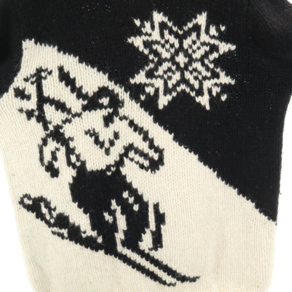 POLO SPORT RALPH LAUREN Hand Knit V-Neck Polo Black Size L