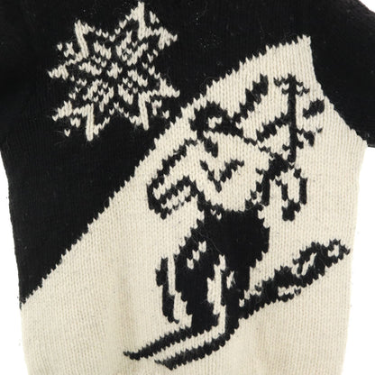 POLO SPORT RALPH LAUREN Hand Knit V-Neck Polo Black Size L