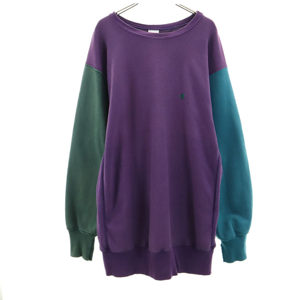 Champion 90s USA Reverse Weave Sweatshirt Purple Size XL