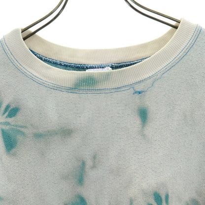 Champion 90s Reverse Weave Bleached Sweatshirt Green Size XL