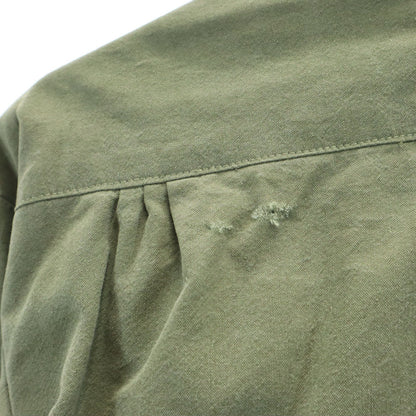 GREG LAUREN USA Made Long Sleeve Zip Jacket Khaki Size 1