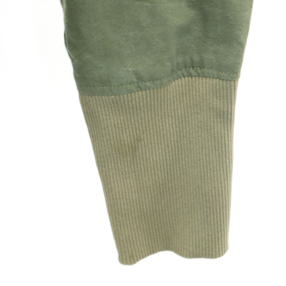 GREG LAUREN USA Made Long Sleeve Zip Jacket Khaki Size 1