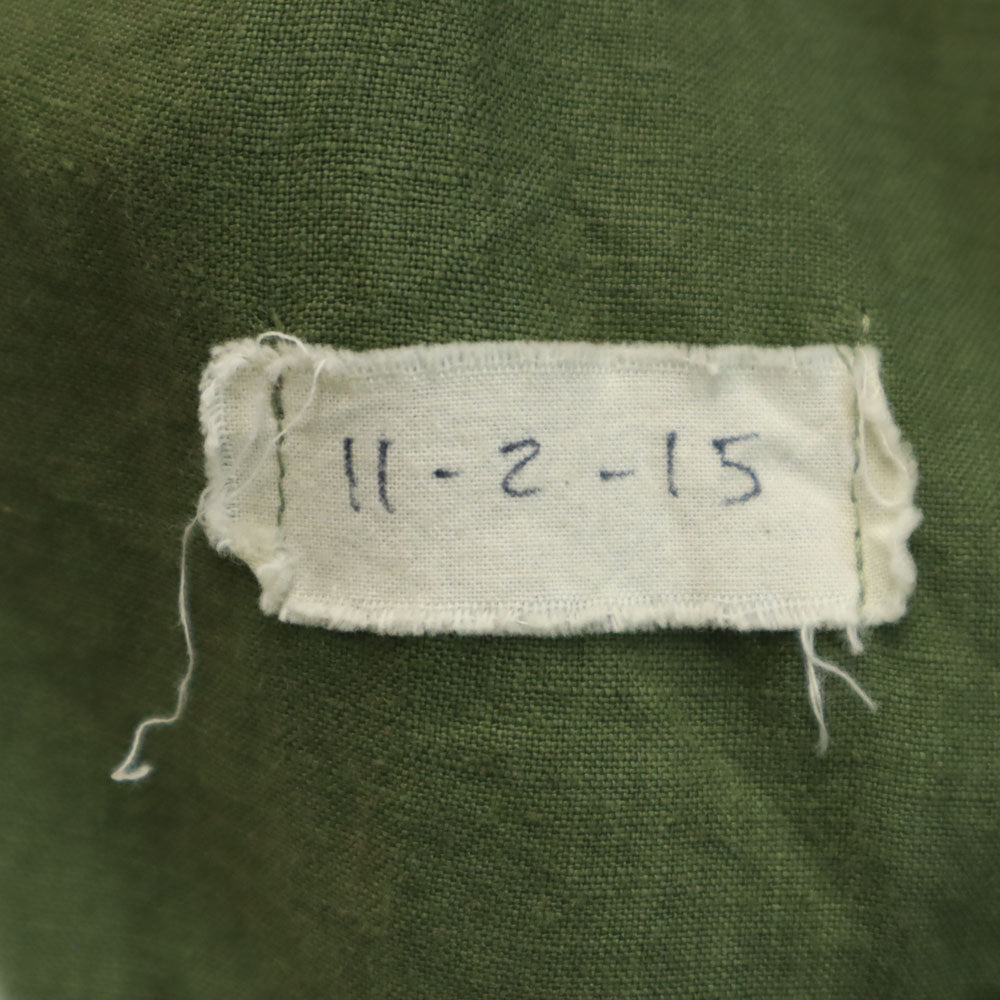 GREG LAUREN USA Made Long Sleeve Zip Jacket Khaki Size 1