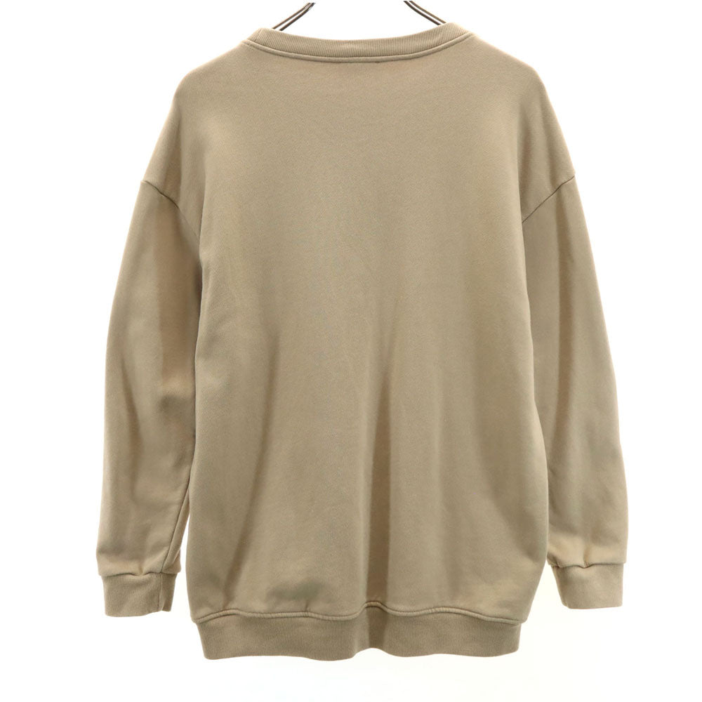 CELINE Beige Long Sleeve Sweatshirt Size L