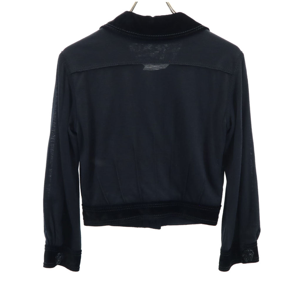 LOUIS VUITTON French Jacket Black Size 34