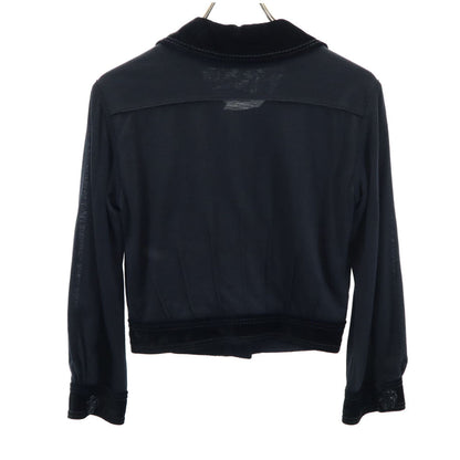 LOUIS VUITTON French Jacket Black Size 34