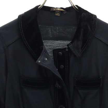 LOUIS VUITTON French Jacket Black Size 34