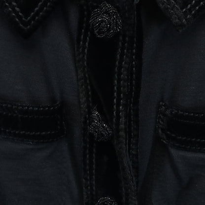 LOUIS VUITTON French Jacket Black Size 34