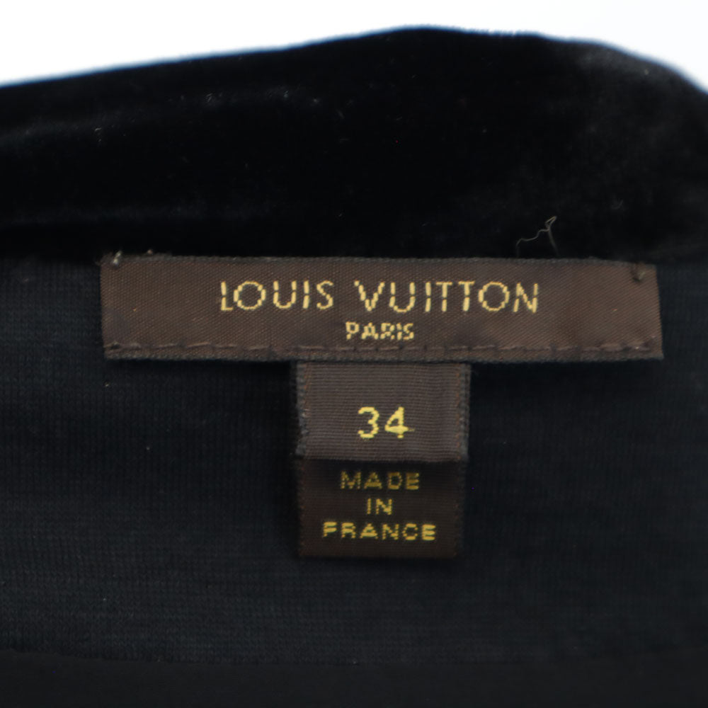 LOUIS VUITTON French Jacket Black Size 34