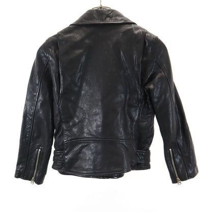 beautiful people Black Double Rider Leather Jacket Size 130