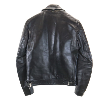 Lewis Leathers English Dominator Rider Jacket Black Size 34
