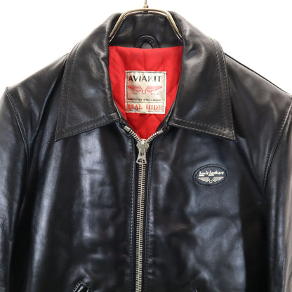 Lewis Leathers English Dominator Rider Jacket Black Size 34