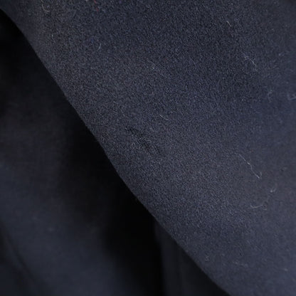 US NAVY 60s Vintage Melton Dark Navy Peacoat Coat Size M