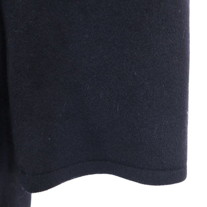 US NAVY 60s Vintage Melton Dark Navy Peacoat Coat Size M