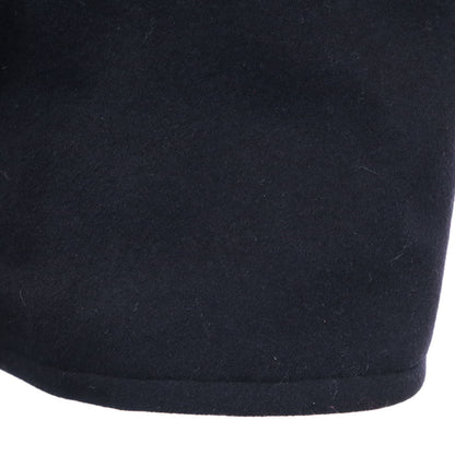 US NAVY 60s Vintage Melton Dark Navy Peacoat Coat Size M