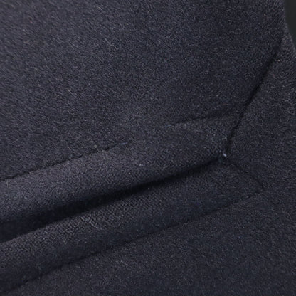 US NAVY 60s Vintage Melton Dark Navy Peacoat Coat Size M