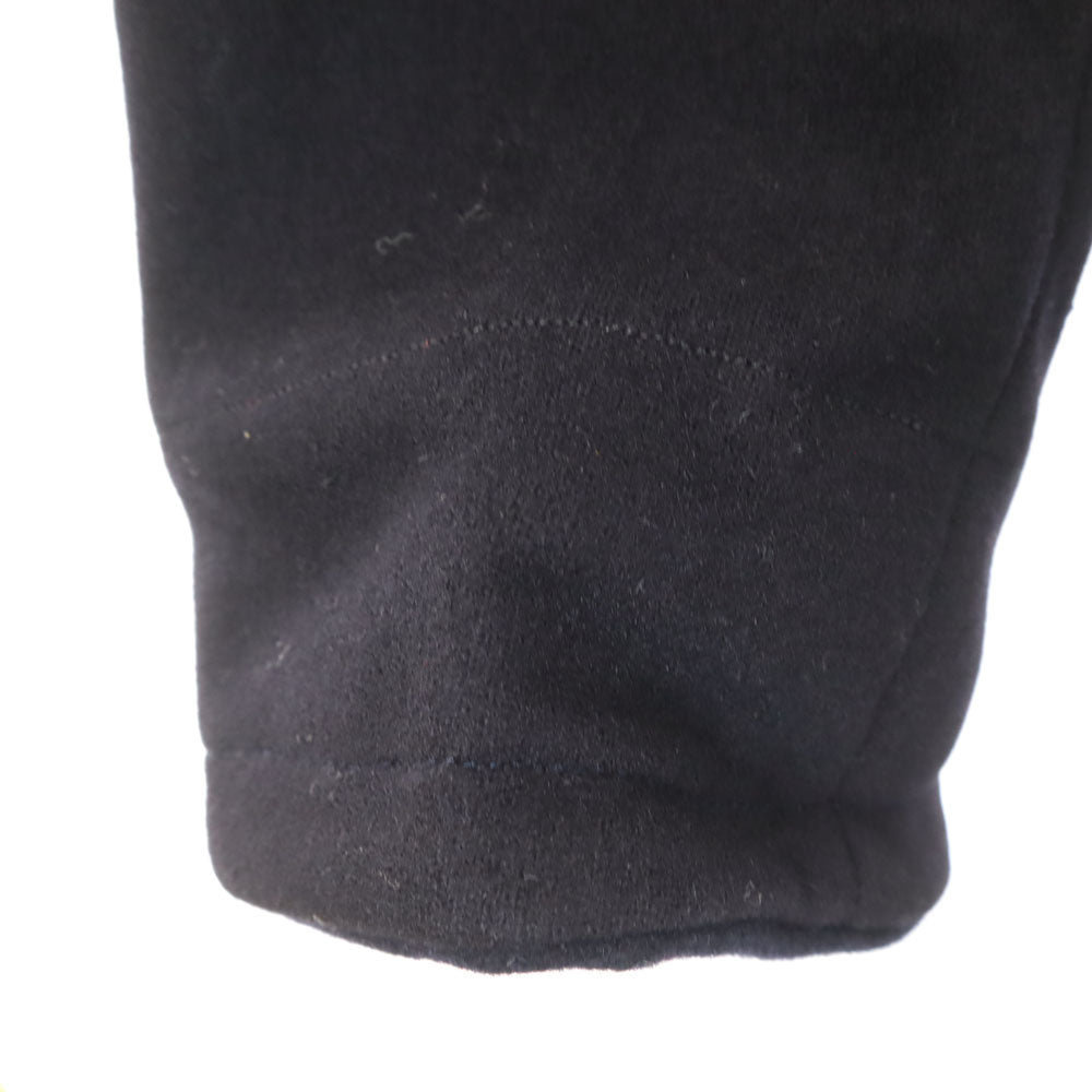 US NAVY 40s Vintage Melton 10-Button Peacoat Black Coat Size 38