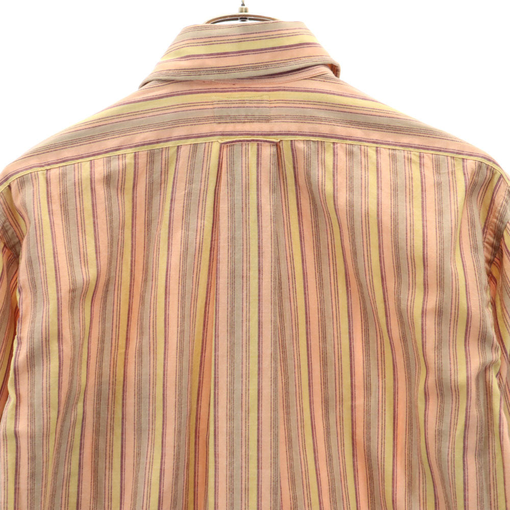 GANT 60s 70s Vintage Striped Long Sleeve Shirt Brown