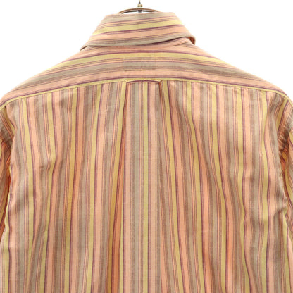 GANT 60s 70s Vintage Striped Long Sleeve Shirt Brown