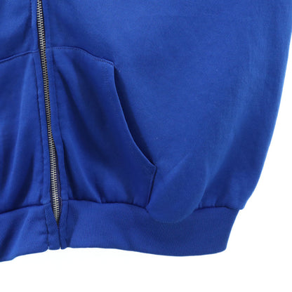 Sears 70s Vintage Kings Road Zip Hoodie Blue Size XL