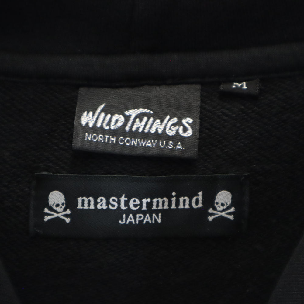 WILDTHINGS x Mastermind JAPAN Hoodie Black Size M