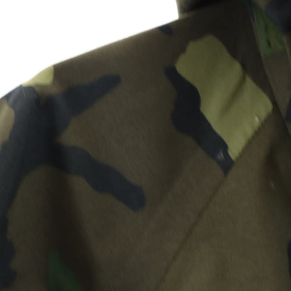 US ARMY 90s GORE-TEX Woodland Camo Hoodie Green Size S