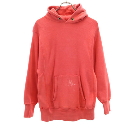 Champion 70s USA Reverse Weave Hoodie Red Size S