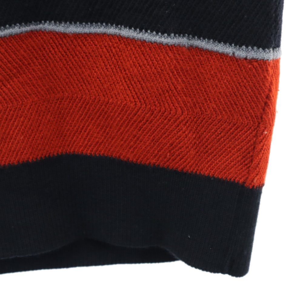ISSEY MIYAKE MEN 80s Vintage Wool Sweater Red/Navy Size M