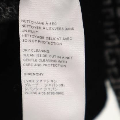 GIVENCHY All-Over Logo Long Sleeve Sweater Black Size XS