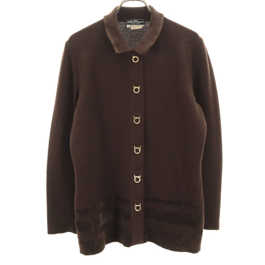 Salvatore Ferragamo 90s Vintage Italian Knit Cardigan Size S