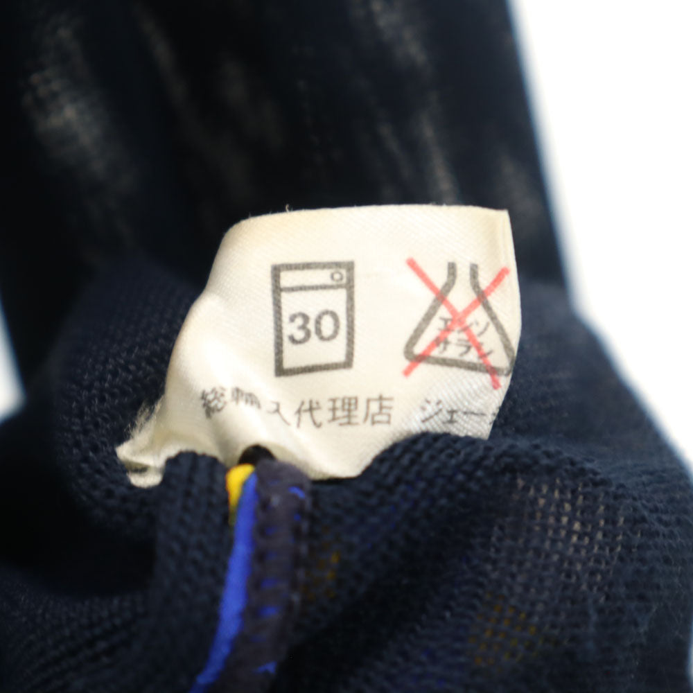 CELINE 90s Italian Long Sleeve Knit Sweater Navy Size 42