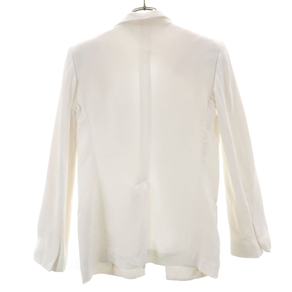 CELINE White Long Sleeve Tailored Blazer Size 38