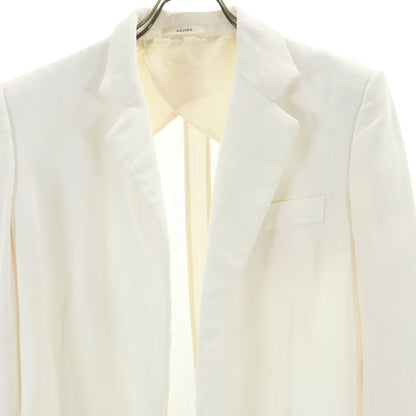 CELINE White Long Sleeve Tailored Blazer Size 38