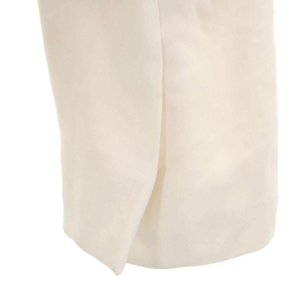 CELINE White Long Sleeve Tailored Blazer Size 38